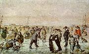 Hendrick Avercamp A Scene on the Ice oil painting